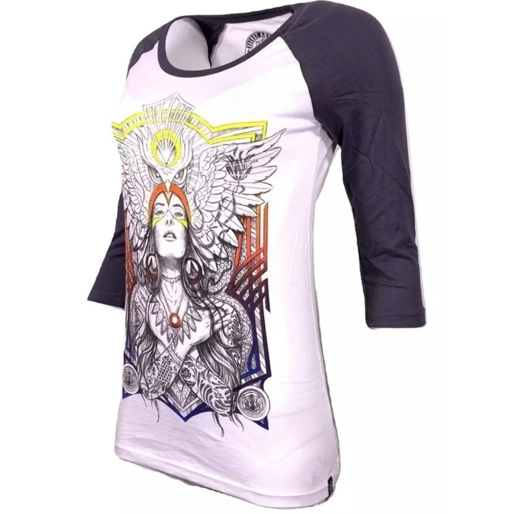 SECRET ARTIST by AFFLICTION Women's T-Shirt L/S
